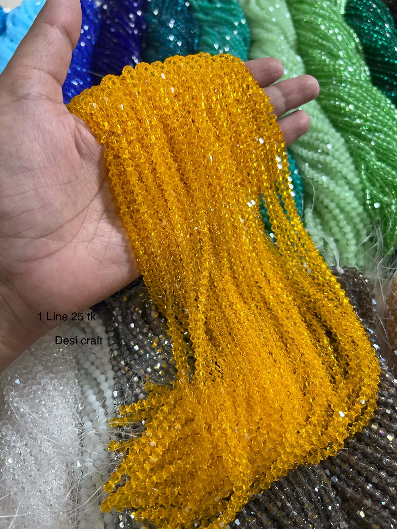 Crystal deep yellow