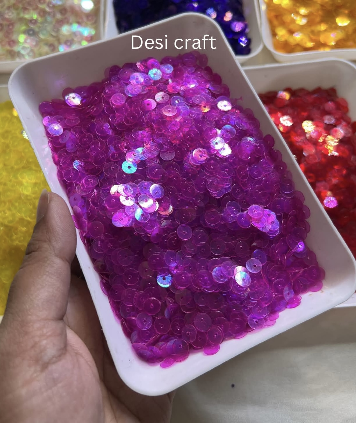 Transparent magenta