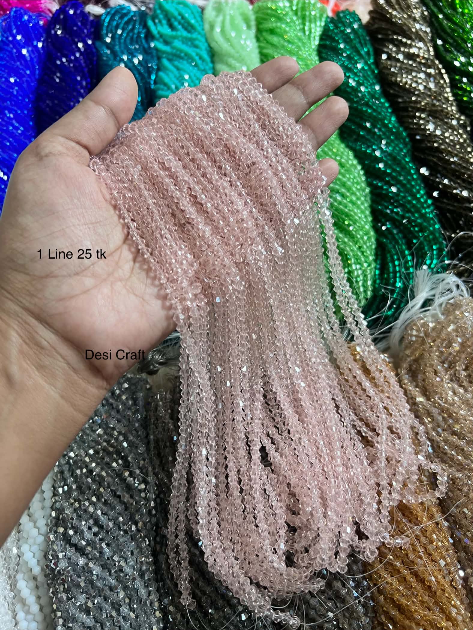 Crystal pani pink