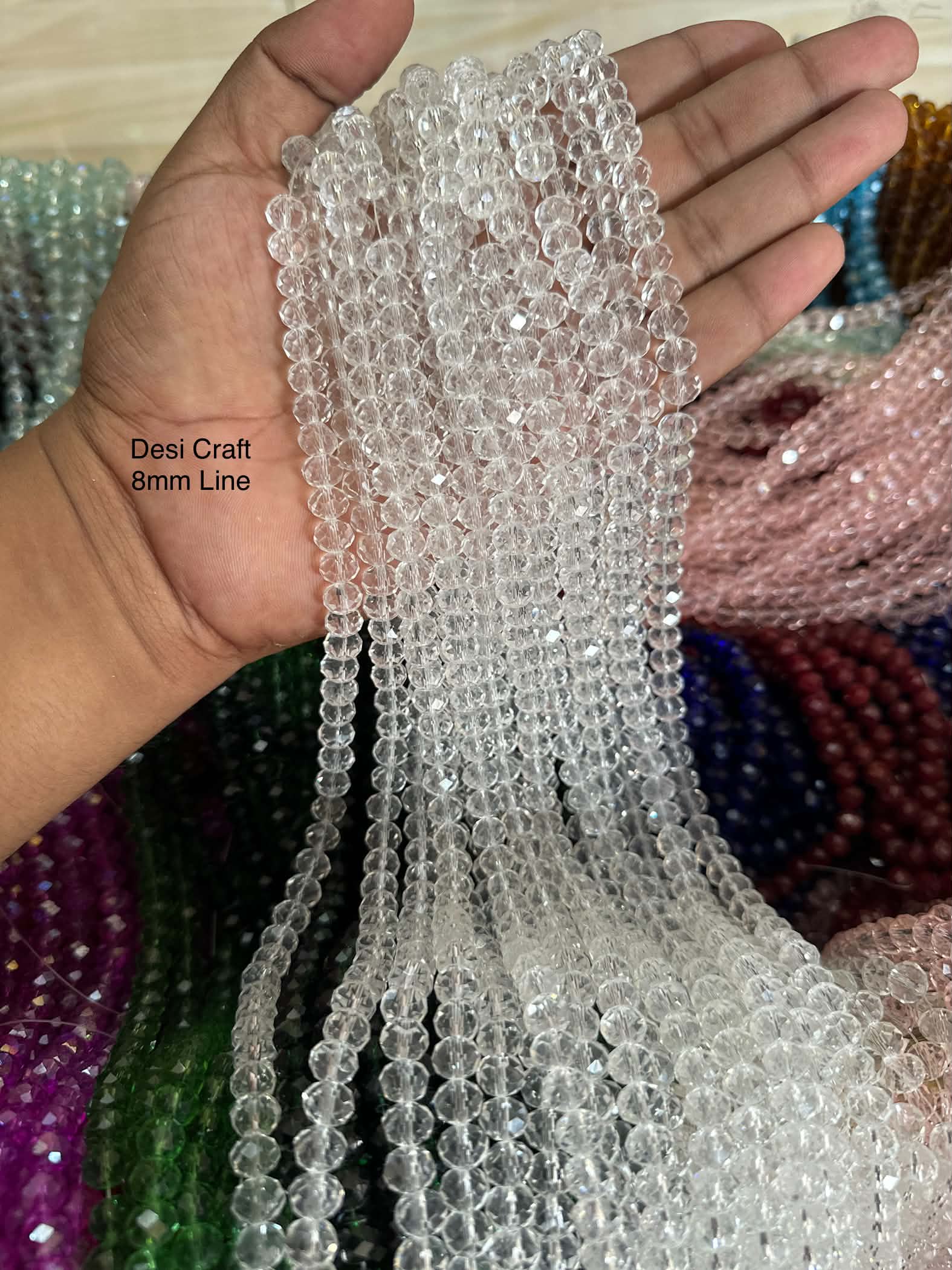 8 mm Crystal White