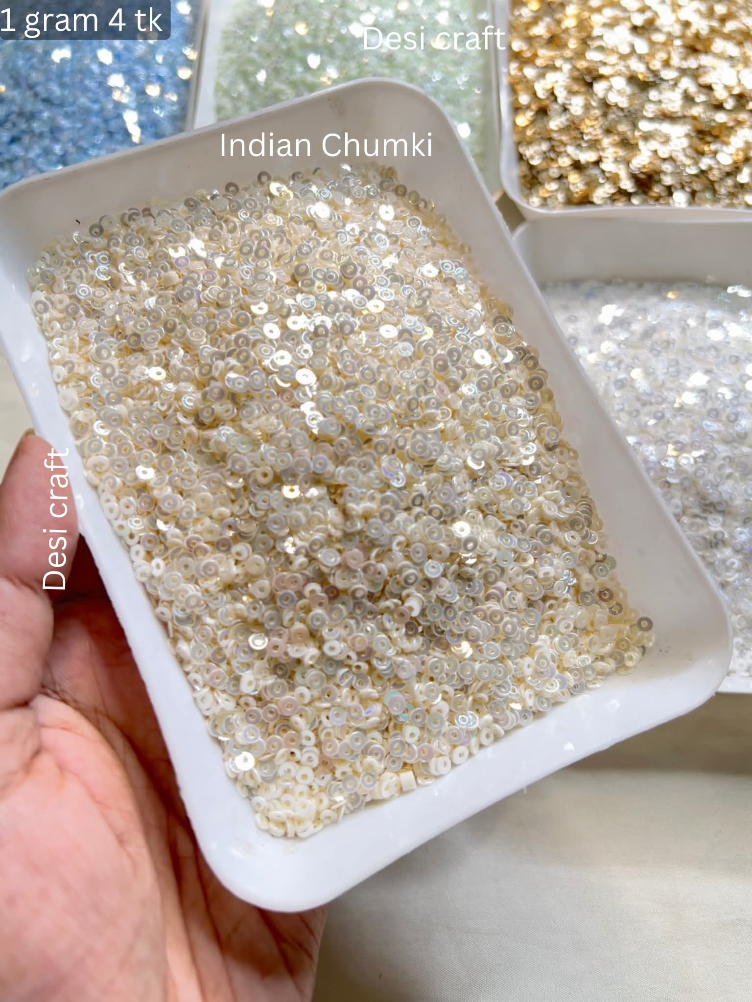 Indian chumki light brown