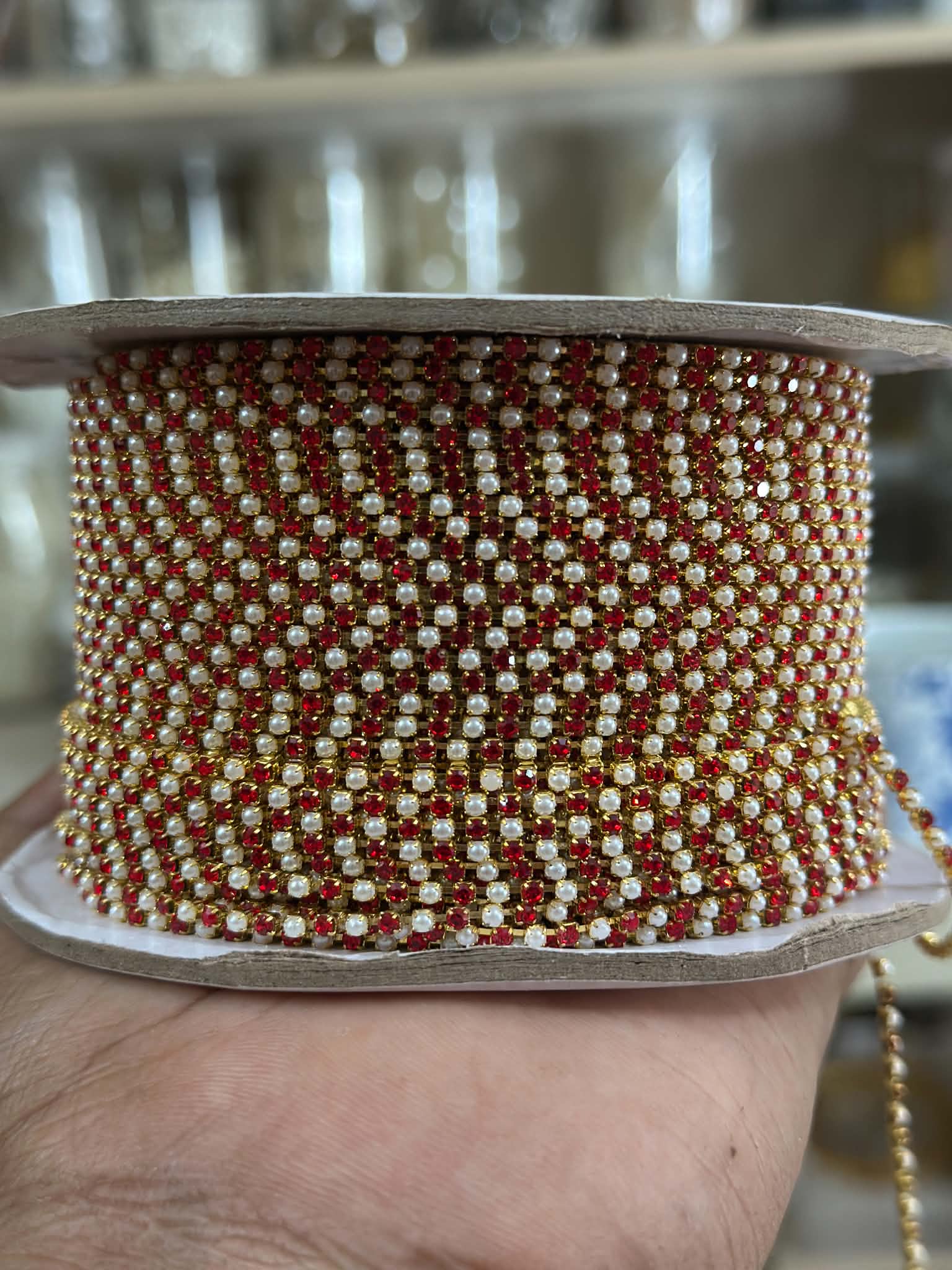 Pearl multi red
