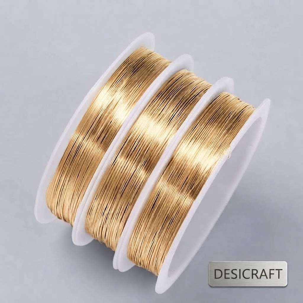 4 mm Wire Golden