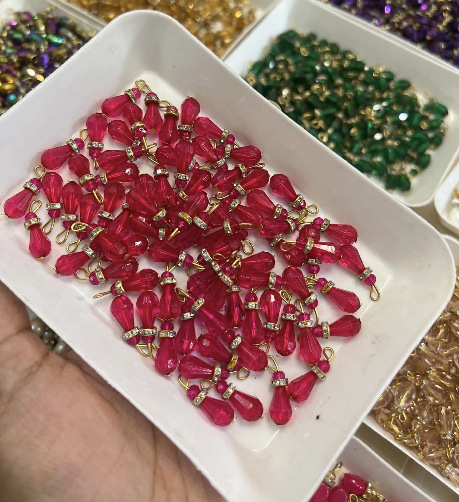 Crystal Tarsel Megenda 10 pcs