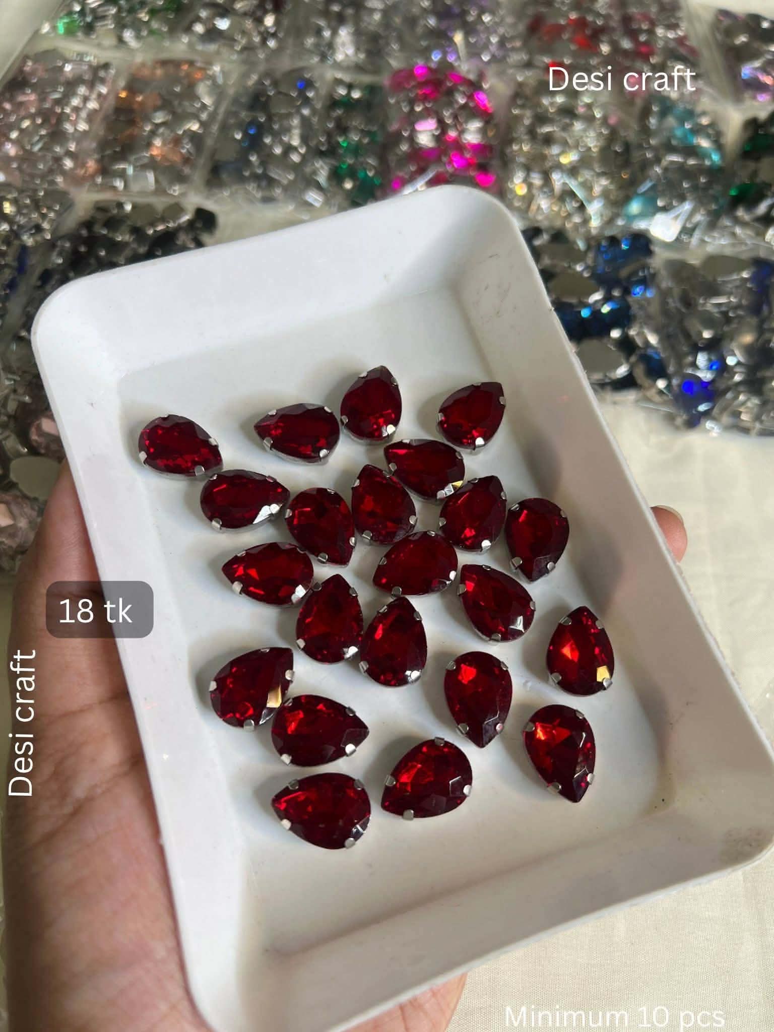 Drop  big Maroone  1 pcs 18 tk