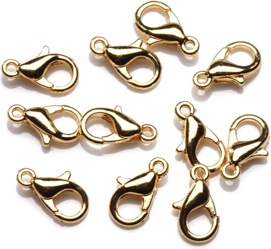 Medium Hook golden 5 pcs
