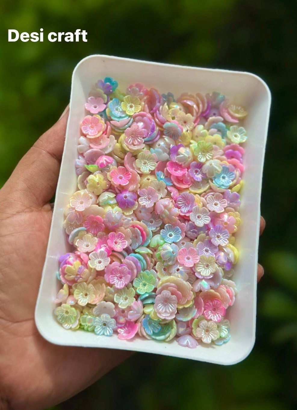 Flower charms