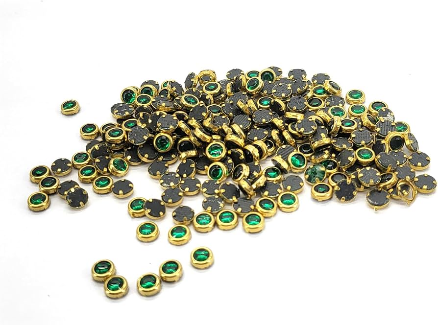 Round green small